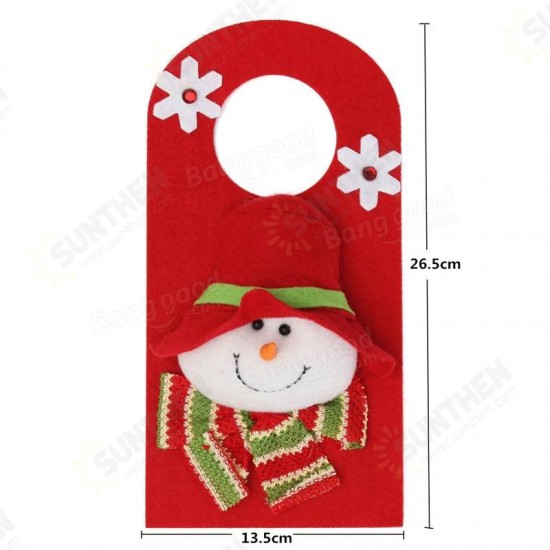 Christmas Xmas Decoration Hanging Santa Clau Snowman Elk Christmas Decoration