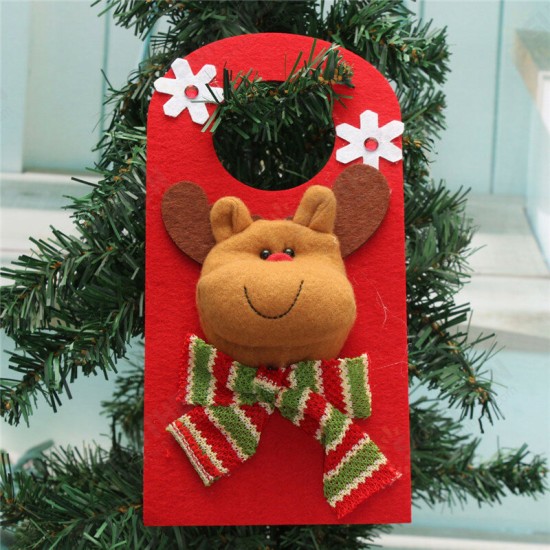 Christmas Xmas Decoration Hanging Santa Clau Snowman Elk Christmas Decoration