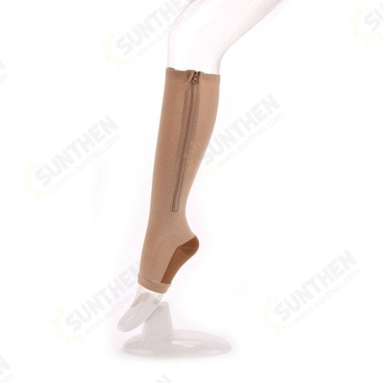 Durable Soothe Varicose Veins Compression Socks Stocking Sleep Leg Slimming