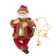 Electric Santa Claus Climbing Ladder Music Decor Christmas Tree Ornaments Gift