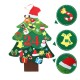 DIY Felt Christmas Tree for Kids Wall Christmas Decorations Christmas Countdown Advent Calendar 3.2FT 37pcs Ornaments Merry Christmas Decorations