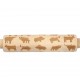 JM01690 Wooden Christmas Embossed Rolling Pin Dough Stick Baking Pastry Tool New Year Christmas Decoration