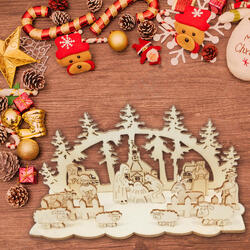 JM01693 DIY Christmas Wooden Toy Xmas Funny Party Desktop Decorations Christmas Wooden Ornaments JM01693 DIY Christmas Wooden Toy Xmas Funny Party Desktop Decorations Christmas Wooden Ornaments