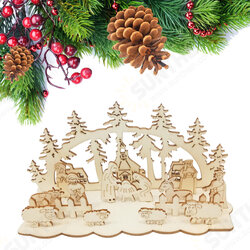JM01693 DIY Christmas Wooden Toy Xmas Funny Party Desktop Decorations Christmas Wooden Ornaments JM01693 DIY Christmas Wooden Toy Xmas Funny Party Desktop Decorations Christmas Wooden Ornaments