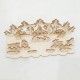 JM01693 DIY Christmas Wooden Toy Xmas Funny Party Desktop Decorations Christmas Wooden Ornaments