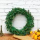 LED Light Christmas Wreath Tree Door Wall Hanging Party Garland Decorations