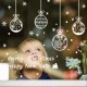 ABQ6003 Christmas Sticker Creative Pattern Wall Stickers Room Decoration Removable