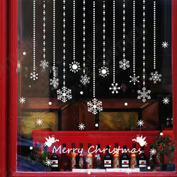 DLX0748 Christmas Sticker Window Snowflake Wall Stickers For Christmas Decoration DLX0748 Christmas Sticker Window Snowflake Wall Stickers For Christmas Decoration