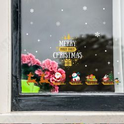 SK6077 Christmas Party For Cartoon Wall Sticker Removable Room Decoration SK6077 Christmas Party For Cartoon Wall Sticker Removable Room Decoration