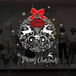 XH7241 Christmas Sticker Home Decoration Sticker Window and Wall Sticker Shop Decorative Stickers XH7241 Christmas Sticker Home Decoration Sticker Window and Wall Sticker Shop Decorative Stickers