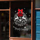 XH7241 Christmas Sticker Home Decoration Sticker Window and Wall Sticker Shop Decorative Stickers