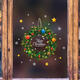 XL500 Christmas Sticker Home Decoration Sticker Window and Wall Sticker Shop Decorative Stickers