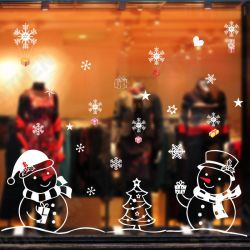 XL701 Christmas Sticker Home Decoration Sticker Window and Wall Sticker Shop Decorative Stickers XL701 Christmas Sticker Home Decoration Sticker Window and Wall Sticker Shop Decorative Stickers