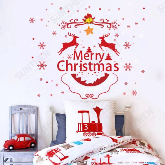 XL830 Christmas Sticker Home Decoration Sticker Window and Wall Sticker Shop Decorative Stickers