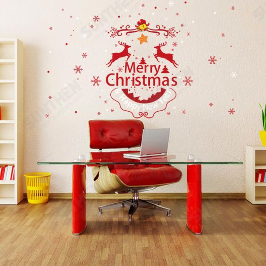 XL830 Christmas Sticker Home Decoration Sticker Window and Wall Sticker Shop Decorative Stickers