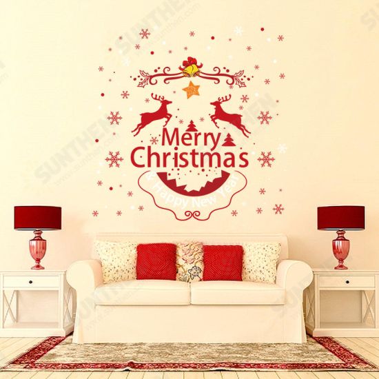 XL830 Christmas Sticker Home Decoration Sticker Window and Wall Sticker Shop Decorative Stickers