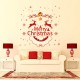 XL830 Christmas Sticker Home Decoration Sticker Window and Wall Sticker Shop Decorative Stickers