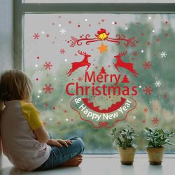 XL830 Christmas Sticker Home Decoration Sticker Window and Wall Sticker Shop Decorative Stickers XL830 Christmas Sticker Home Decoration Sticker Window and Wall Sticker Shop Decorative Stickers