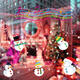 XL838 Christmas Sticker Home Decoration Sticker Window and Wall Sticker Shop Decorative Stickers