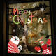 XL866 Christmas Sticker Home Decoration Sticker Window and Wall Sticker Shop Decorative Stickers