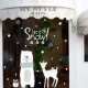 XL870 Christmas Sticker Home Decoration Sticker Window and Wall Sticker Shop Decorative Stickers