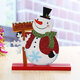 Old Man Snowman Elk Christmas Ornaments Room Table Home Decorations