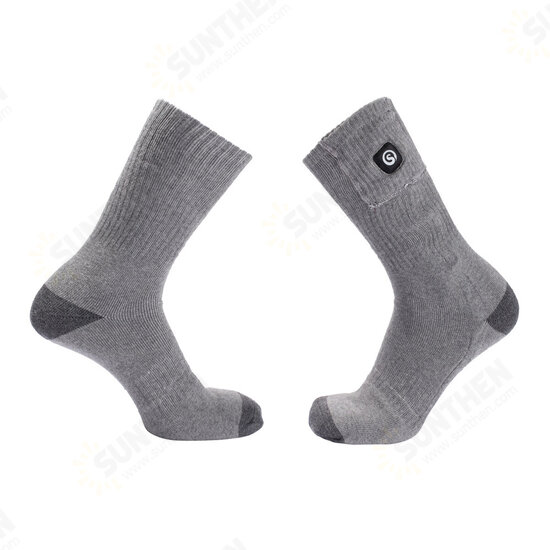 7.4V 2200mAh Electric Heated Socks Rechargeable Battery Feet Warmer For Skiing