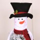 Snowman Hug Tree Non-woven Fabric Christmas Tree Topper Snowman Type Decorations