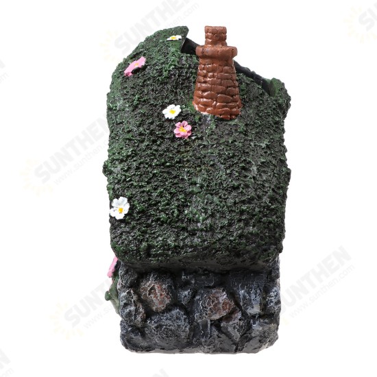 Solar LED Decorative Light Small Fairy House Lawn Roof Outdoor Waterproof Garden Decoration Light Solar LED Decorative Light Small Fairy House Lawn Roof Outdoor Waterproof Garden Decoration Light