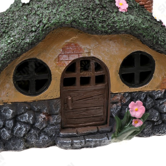 Solar LED Decorative Light Small Fairy House Lawn Roof Outdoor Waterproof Garden Decoration Light Solar LED Decorative Light Small Fairy House Lawn Roof Outdoor Waterproof Garden Decoration Light