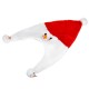 Unisex Christmas Xmas Novelty Plush Hat Santa Claus Hat Holiday Decoration