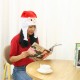 Unisex Christmas Xmas Novelty Plush Hat Santa Claus Hat Holiday Decoration