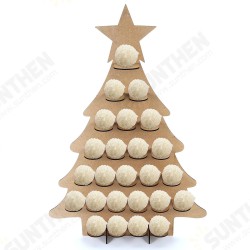 Wooden Family Advent Calendar Christmas Tree 25 Chocolates Stand Rack DIY Decorations Wooden Family Advent Calendar Christmas Tree 25 Chocolates Stand Rack DIY Decorations
