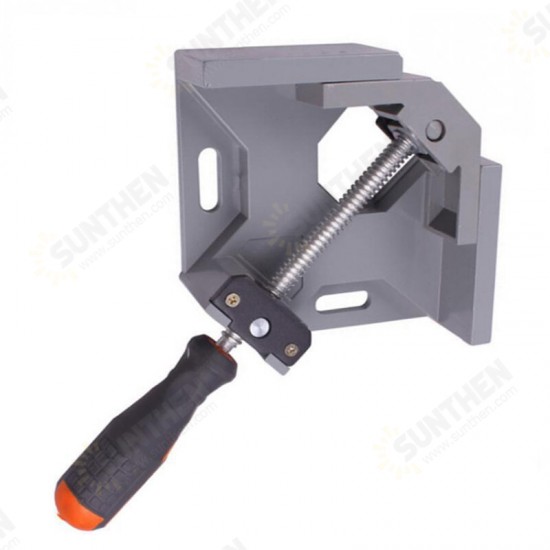 Aluminum Single Handle 90 Degree Right Angle Clamp Angle Clamp Woodworking Frame Clip Right Angle Folder Tool