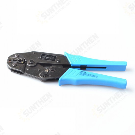 HS-25J 8Jaw Crimping Pliers For Insulated Terminals And Connectors Self-adjusting Capacity 0.5-2.5mm2 20-13AWG Hand Tools