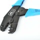 HS-25J 8Jaw Crimping Pliers For Insulated Terminals And Connectors Self-adjusting Capacity 0.5-2.5mm2 20-13AWG Hand Tools