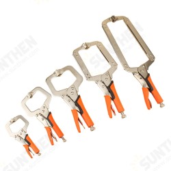 MC-010102 C Type D-type Crimping Pliers Square Mouth Rubber Handle Wood Working Fast Pliers MC-010102 C Type D-type Crimping Pliers Square Mouth Rubber Handle Wood Working Fast Pliers
