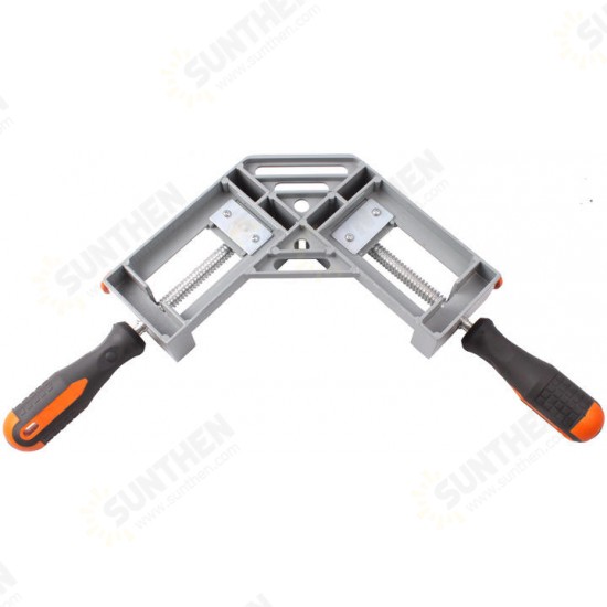 Single Handle 90 Degrees Angle Aluminum Alloy Rectangular Clamp Wood Working Tool Single Handle 90 Degrees Angle Aluminum Alloy Rectangular Clamp Wood Working Tool