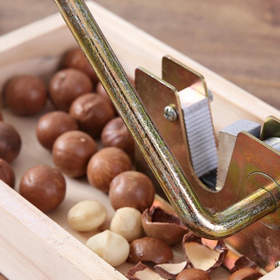 Nutcracker Nut Tongs Walnuts Heavy Duty Macadamia Nut Opener Peeling Machine