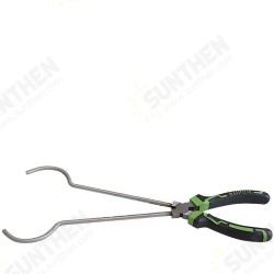 Rustproof Pick Up Crucible Tong Anti Corrosion Gold Melting Pliers Furnace Holder Clamp Casting Metal High Temperature Resistant Rustproof Pick Up Crucible Tong Anti Corrosion Gold Melting Pliers Furnace Holder Clamp Casting Metal High Temperature Resistant