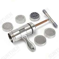 Stainless Steel Household Manual Pasta Machine Small Cranked Noodle Maker Tool Stainless Steel Household Manual Pasta Machine Small Cranked Noodle Maker Tool