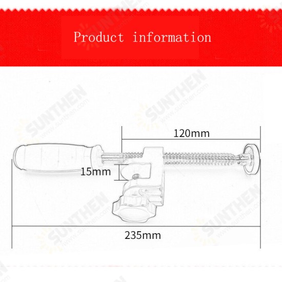 Woodworking Edge Banding Clamp F Clamp Function Expansion Auxiliary Tool Fixing Clamp