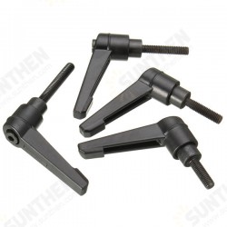 Zinc Alloy M5 16-32mm Male Thread Adjustable Clamp Handle Tool Zinc Alloy M5 16-32mm Male Thread Adjustable Clamp Handle Tool