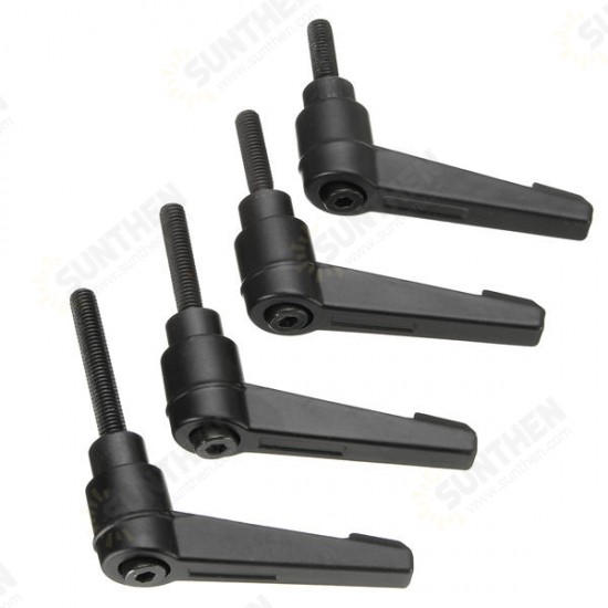 Zinc Alloy M5 16-32mm Male Thread Adjustable Clamp Handle Tool Zinc Alloy M5 16-32mm Male Thread Adjustable Clamp Handle Tool