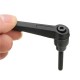 Zinc Alloy M5 16-32mm Male Thread Adjustable Clamp Handle Tool