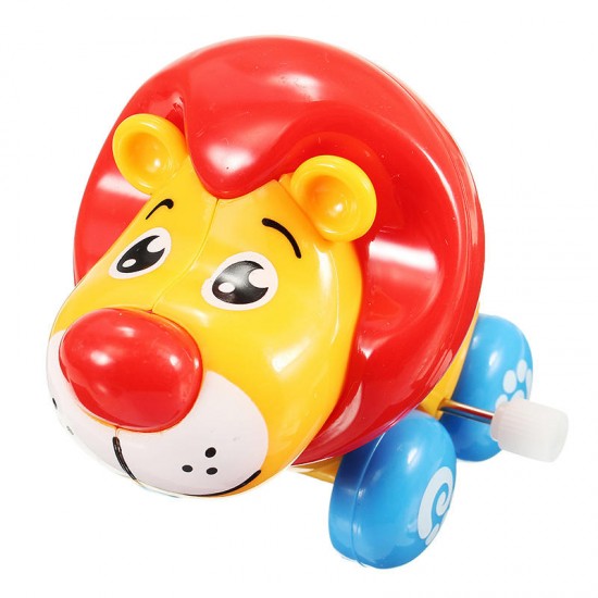 Chain Baby Walking Lion Super Sprouting Animal Wind Up Children Educational Toys