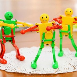 Lovely Dancing Robot Wind Up Toy Random Color Lovely Dancing Robot Wind Up Toy Random Color