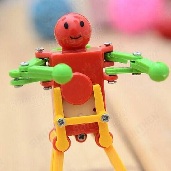 Lovely Dancing Robot Wind Up Toy Random Color