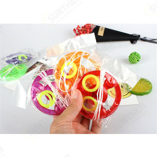 Pull String Flashing Flywheel Flashing Top Childhood Classic Toy for Kids And Adluts