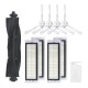 10pcs Replacements for 360 S5 S7 Vacuum Cleaner Parts Accessories Main Brushes*1 Side Brushes*4 HEPA Filters*4 Cleaning Tool*1 10pcs Replacements for 360 S5 S7 Vacuum Cleaner Parts Accessories Main Brushes*1 Side Brushes*4 HEPA Filters*4 Cleaning Tool*1